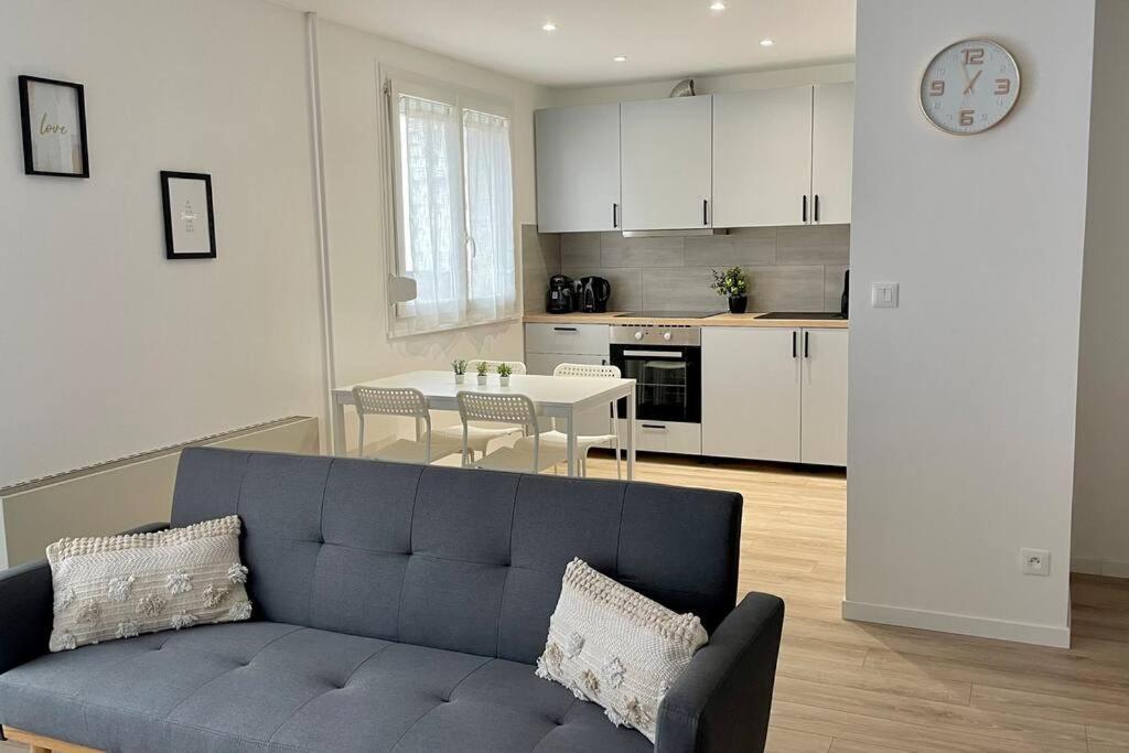 L'Esplanade - Super 3 Pieces Refait A Neuf - Reims Apartment Luaran gambar